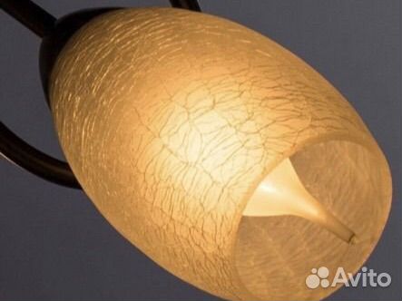 Люстра потолочная arte бронза