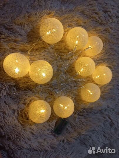 Гирлянда шарики