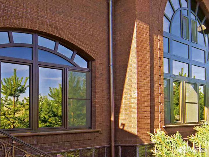 Ремонт окон, стеклопакет Стандарт RAL6330