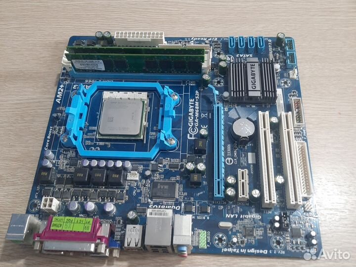 Материнская плата с процессором amd