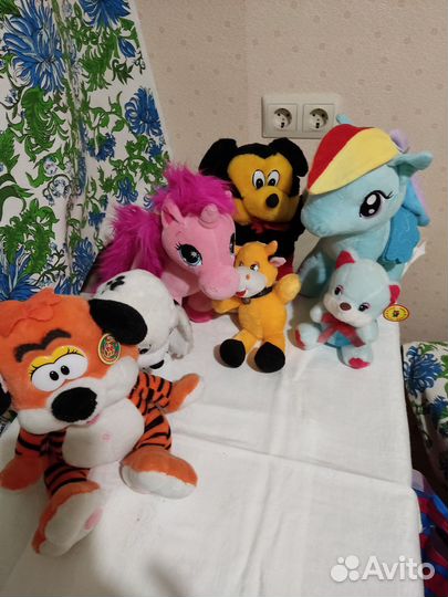 Мягкие игрушки пакетом
