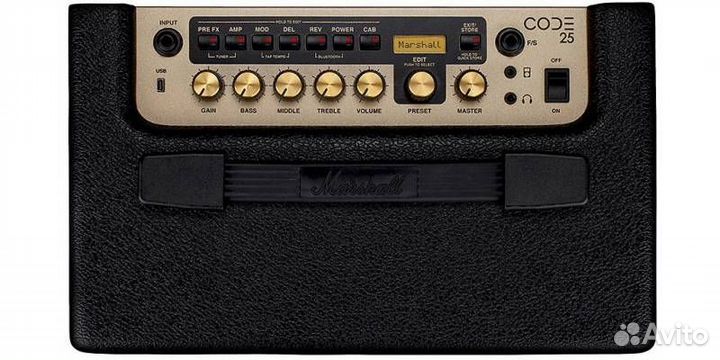 Гитарный комбо усилитель Marshall code 25