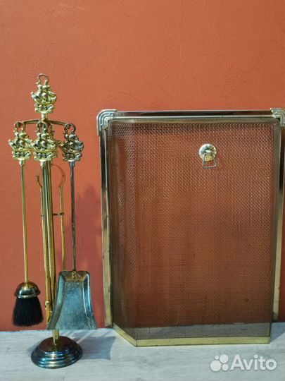 Аксессуары для камина. Винтаж