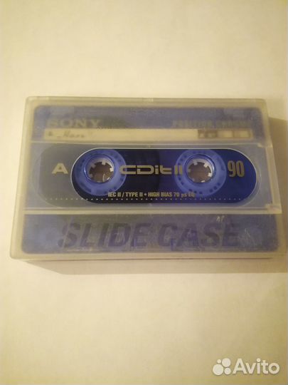 Аудиокассета Sony cditii 90 хром