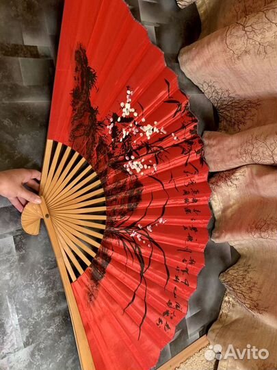 Веер на стену