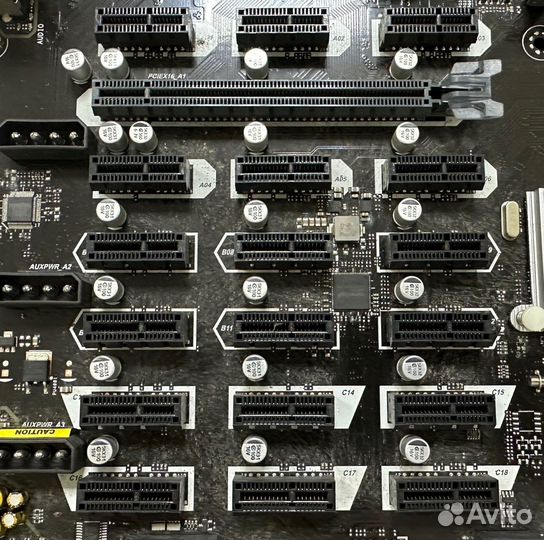 Материнская плата Asus b250 mining expert +3900