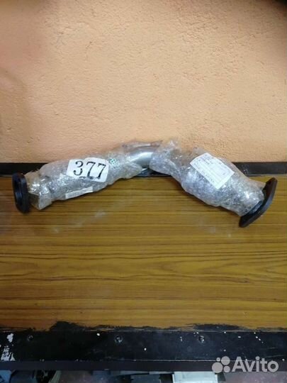 Труба приёмная с катализатором и гофрой. на ховер