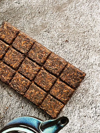 Китайский чай против сна Шен пуэр Злая птичка 2021