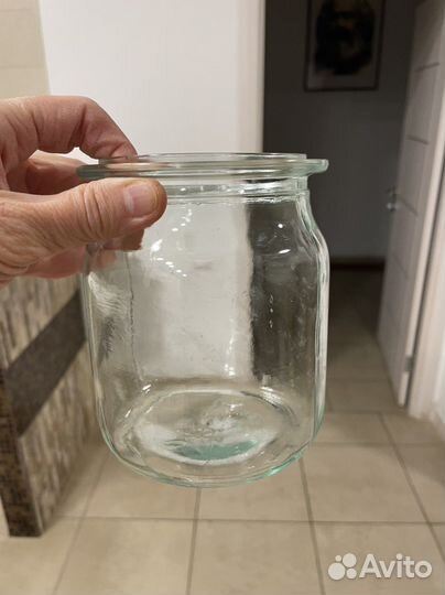 Стеклянные бутылочки декоративные