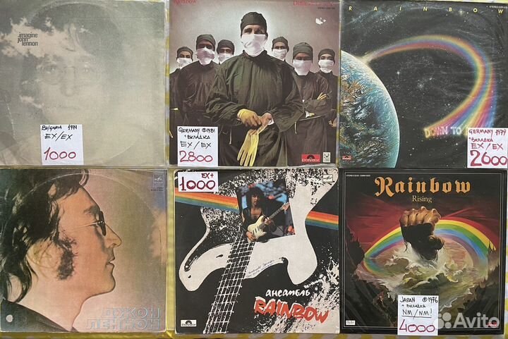 Виниловые пластинки (LP) Deep Purple,Queen,Led Zep