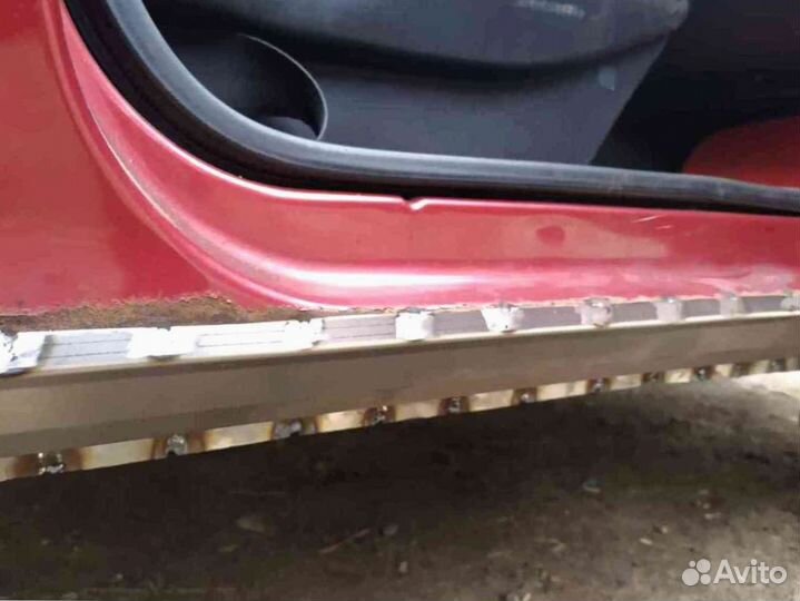 Пороги для Chevrolet Niva 1998-2020 (21236)