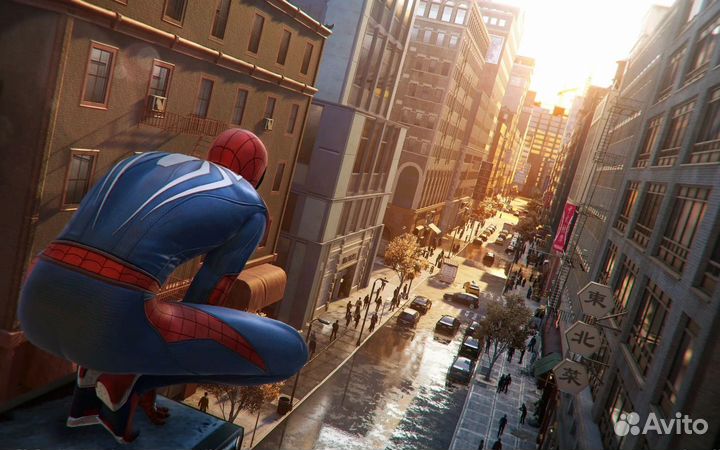 Spider man ps4 / ps5 диск игра