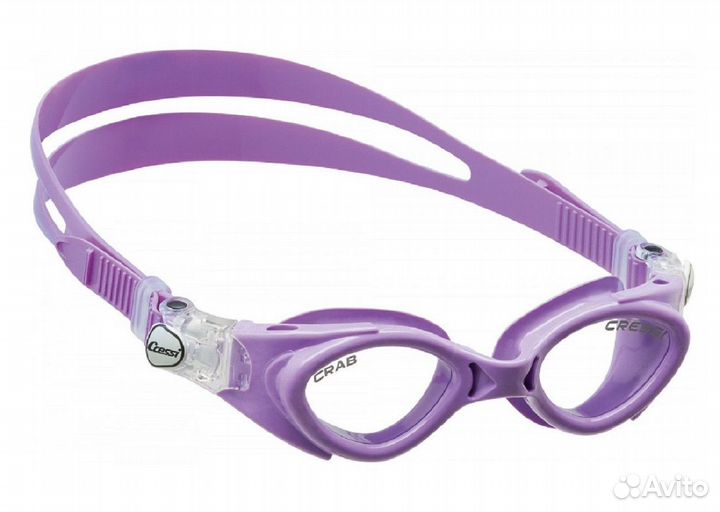 Очки детские д/плавания Cressi Crab Kid, 7 цветов