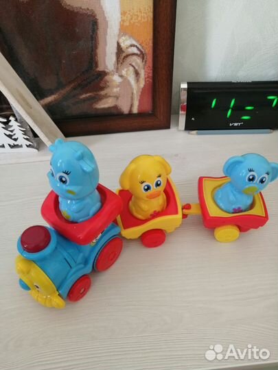 Паровоз с животными