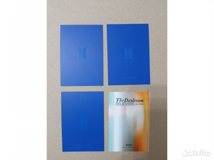 Карты bts Юнги