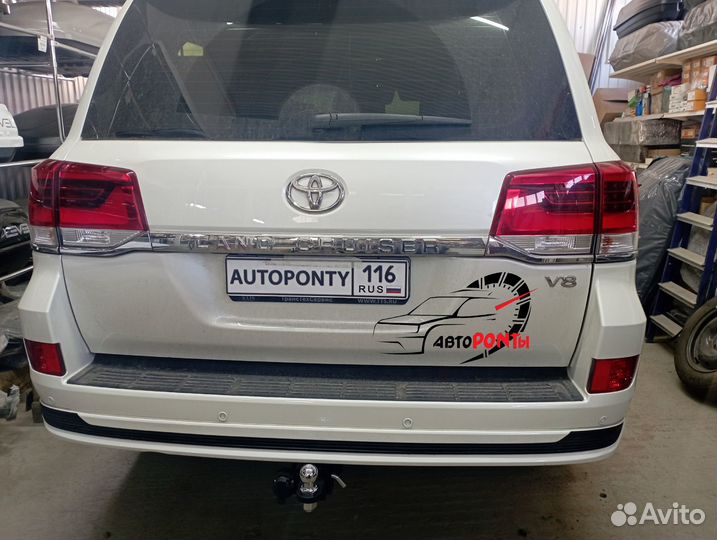 Фаркоп Toyota LC 200 Excalibur под квадрат