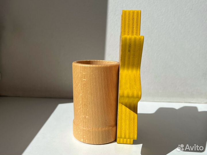 Карандашница из дерева Солнышко (Италия)