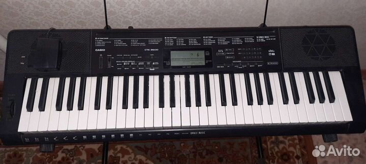 Синтезатор casio ctk 3500