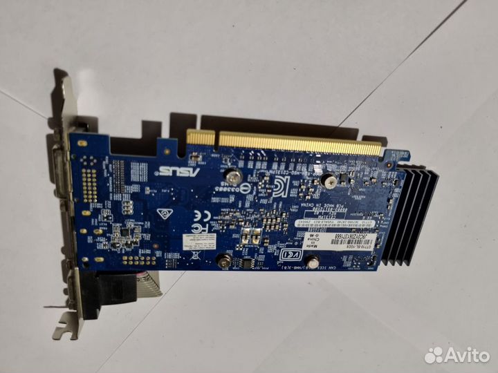 Видеокарта Asus GeForce GT 710 Silent LP память 1G