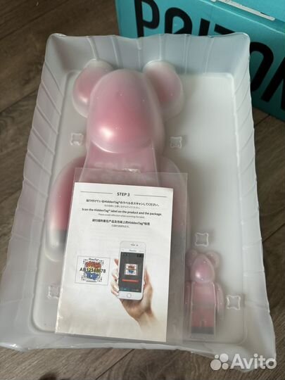 Bearbrick Squid Game Worker 400% + 100%