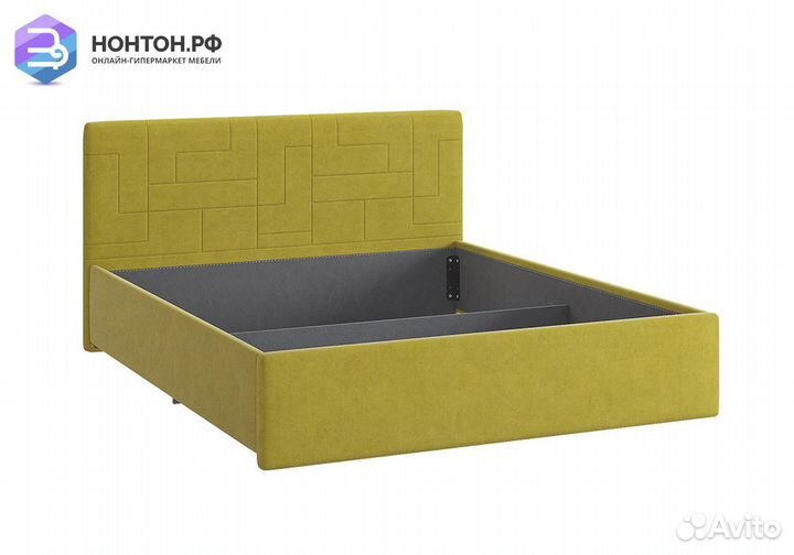 Кровать Лора 2 1.6 м янтарь