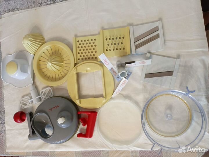 Терка с насадками цептер Kitchen kit