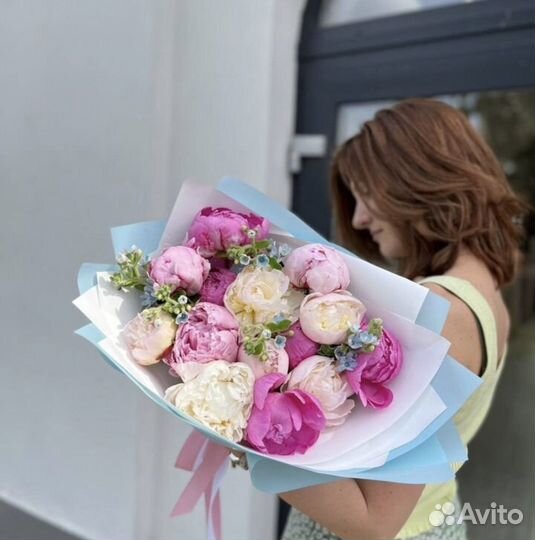 Пионы цветы