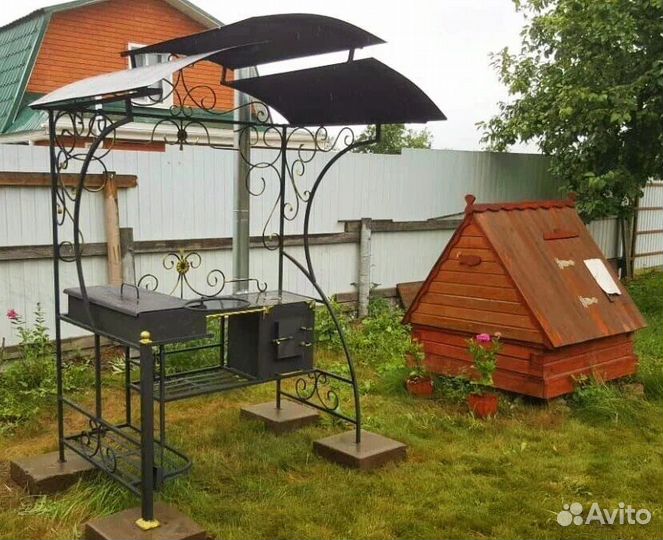 Мангал лофт