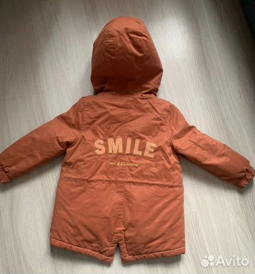Парка куртка на девочку 104