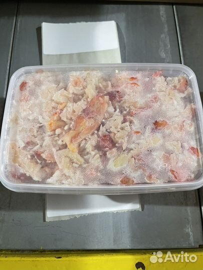 Салатное мясо Камчатского краба 500г