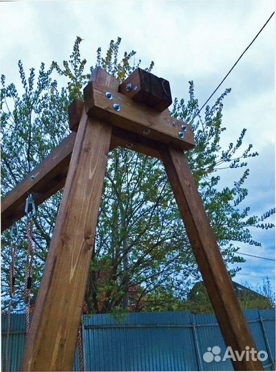 Детский игровой комплекс с горкой