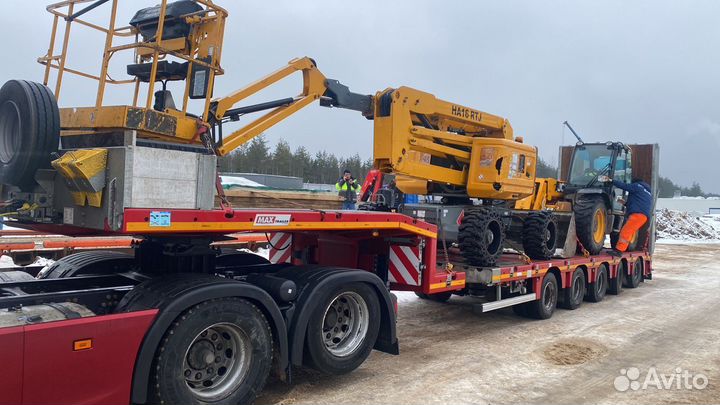 Перевоз груза на тралах