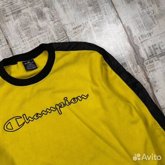Флисовый свитшот Champion, флиска Чемпион, оригина