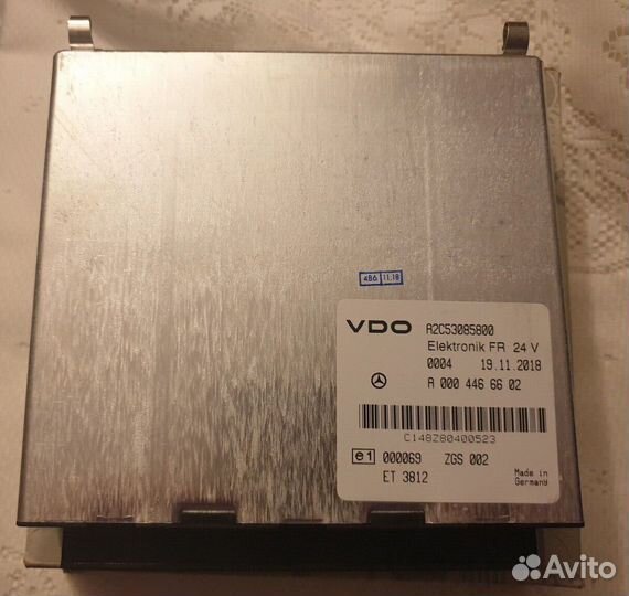 Эбу новый VDO ECU A0004466602