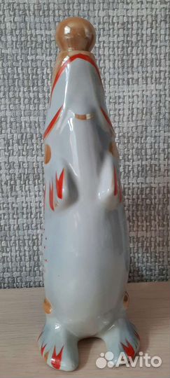 Фарфоровая рыба/штоф СССР