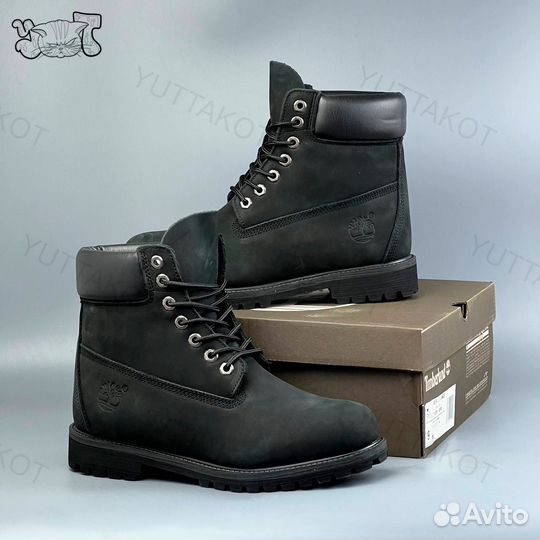 Ботинки Timberland 6 Inch Black Boots