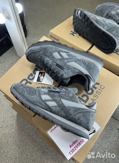 Reebok classic grey р.42,43