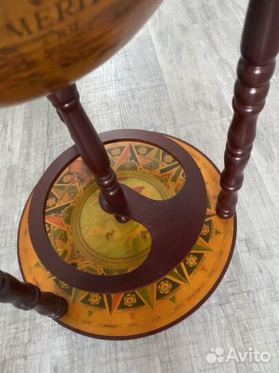 Глобус бар напольный бу