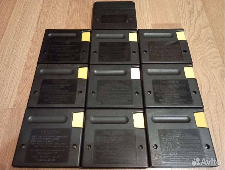 Катриджи sega лицензия