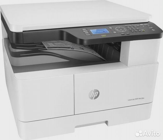Мфу лазерное чб HP LaserJet Pro M438n A3