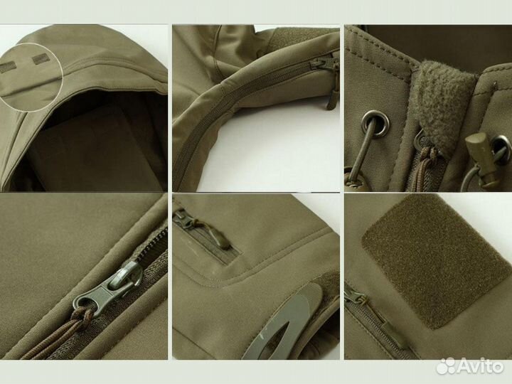 Тактический костюм Softshell Sharkskin водозащита