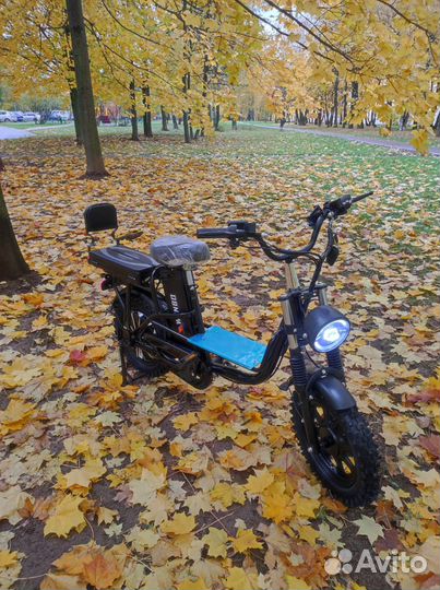 Электро велосипед монстр зима
