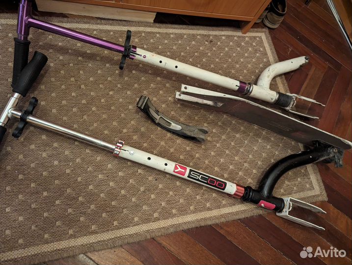 Запчасти для самокатов explore с колесами 230+180