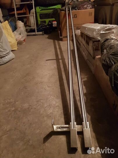 Карниз красивый для штор двухрядный