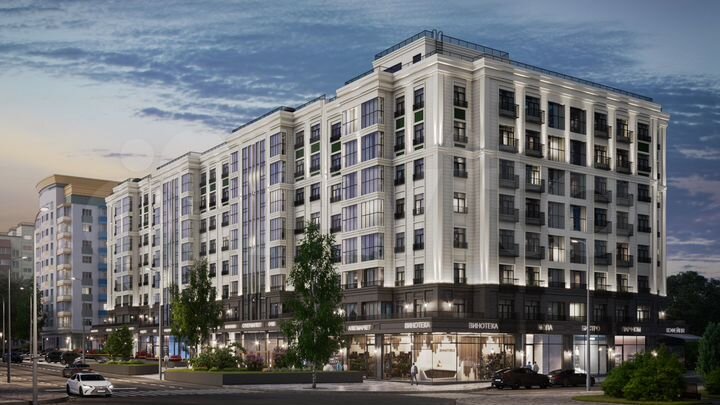 2-к. квартира, 65,2 м², 8/8 эт.