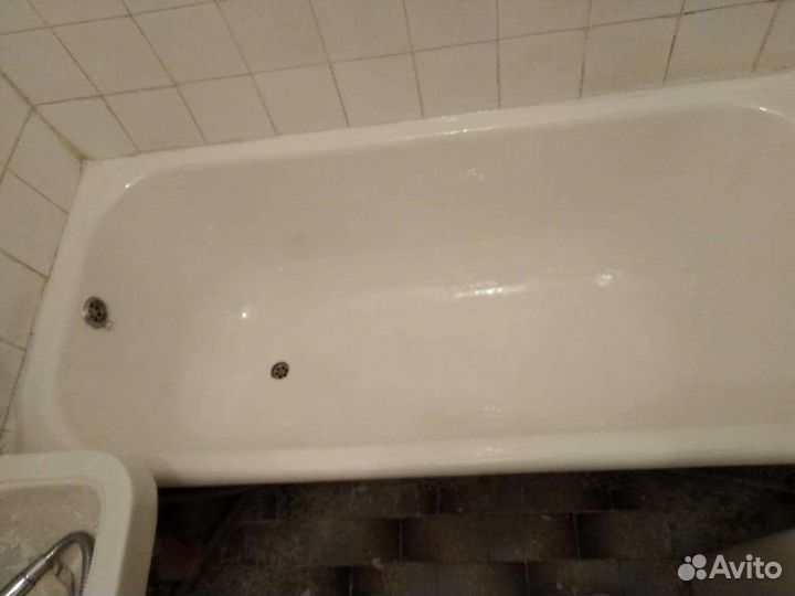 Реставрация ванн. Литьевой мрамор. Эмаль