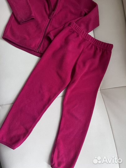 Флисовый комбинезон поддева 110