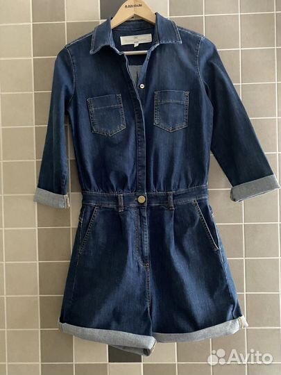 Джинсовый комбинезон женский 42 44