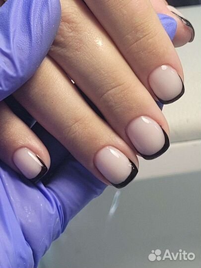 Маникюр с покрытием гельлак