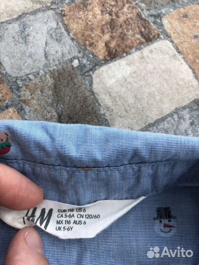 Рубашка для мальчика 116